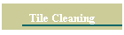 Tile Cleaning